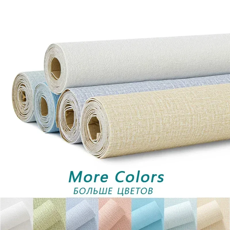 0.5mx3/10m Wall Sticker Self-adhesive Foam Panels Wallpaper Extra Thick Tile Home Decoration Living Room Children Bedroom self adhesive wall trim lines
