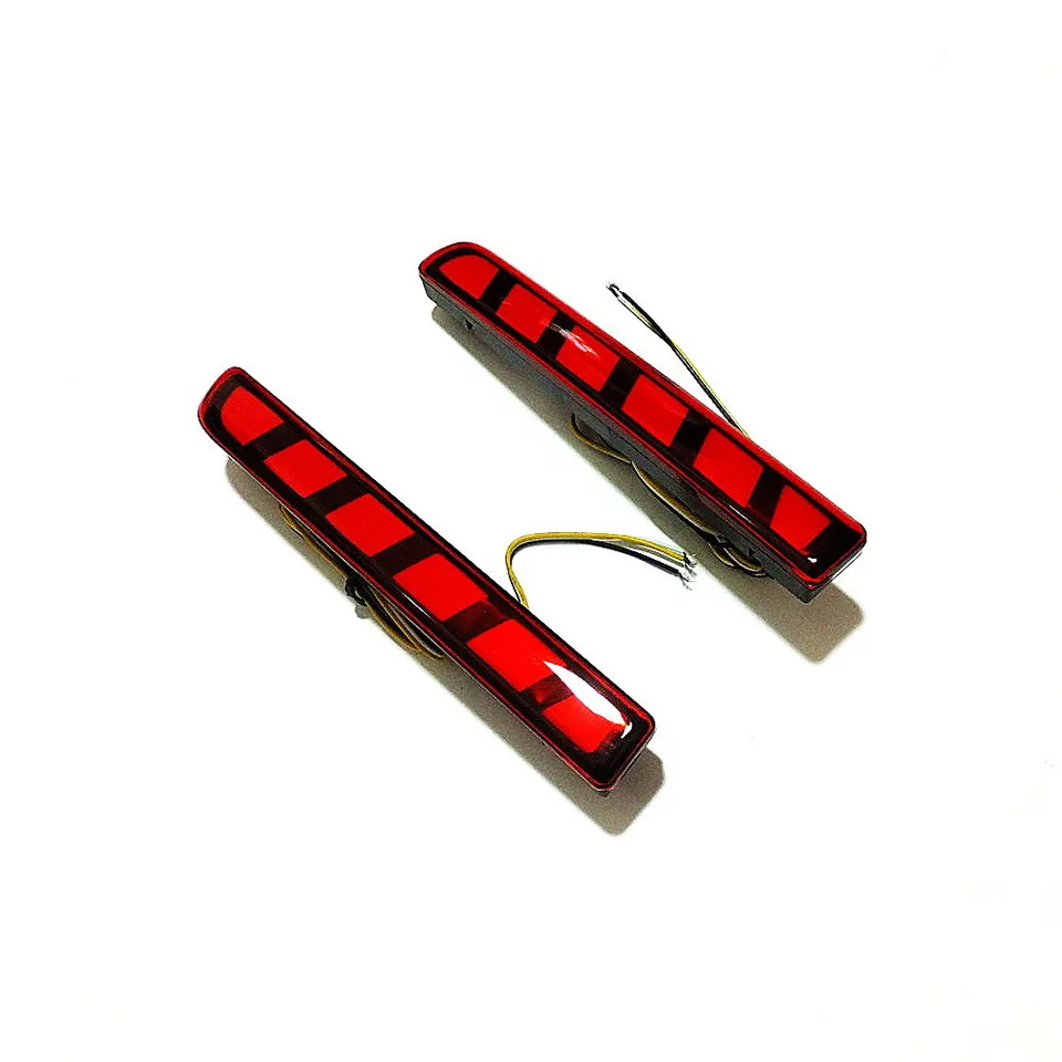 LED Posteriori Paraurti Freno E Luci Correnti Notturne DRL Per Toyota Agya Wigo 2018+