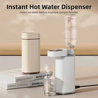 Chauffe-eau instantané TINSOL 2000W, chauffe rapide en 3 secondes, chauffe-eau instantané portable pour la maison et le bureau avec réglage à 5 niveaux 5