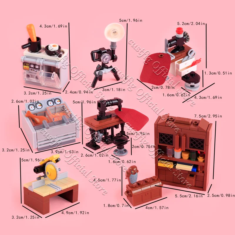 City Creative House Furniture & Accessories Building Blocks Set