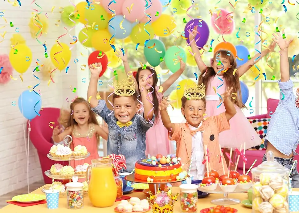 Scatole Caramelle A Forma Di Corona Dorata - 12 Pezzi Per Feste E Baby Shower | Decorazioni Princess - Foto 10