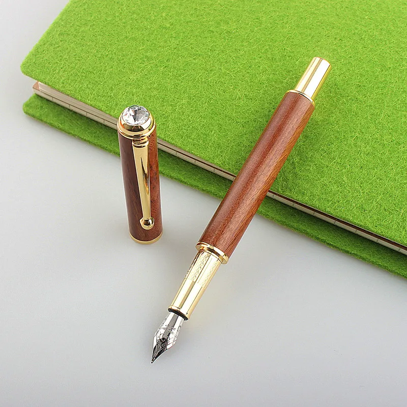 Dikawen 8026 Luxury Fountain Pen High Quality Metal Inking Pens For Office  Supplies School Supplies - Fountain Pens - AliExpress