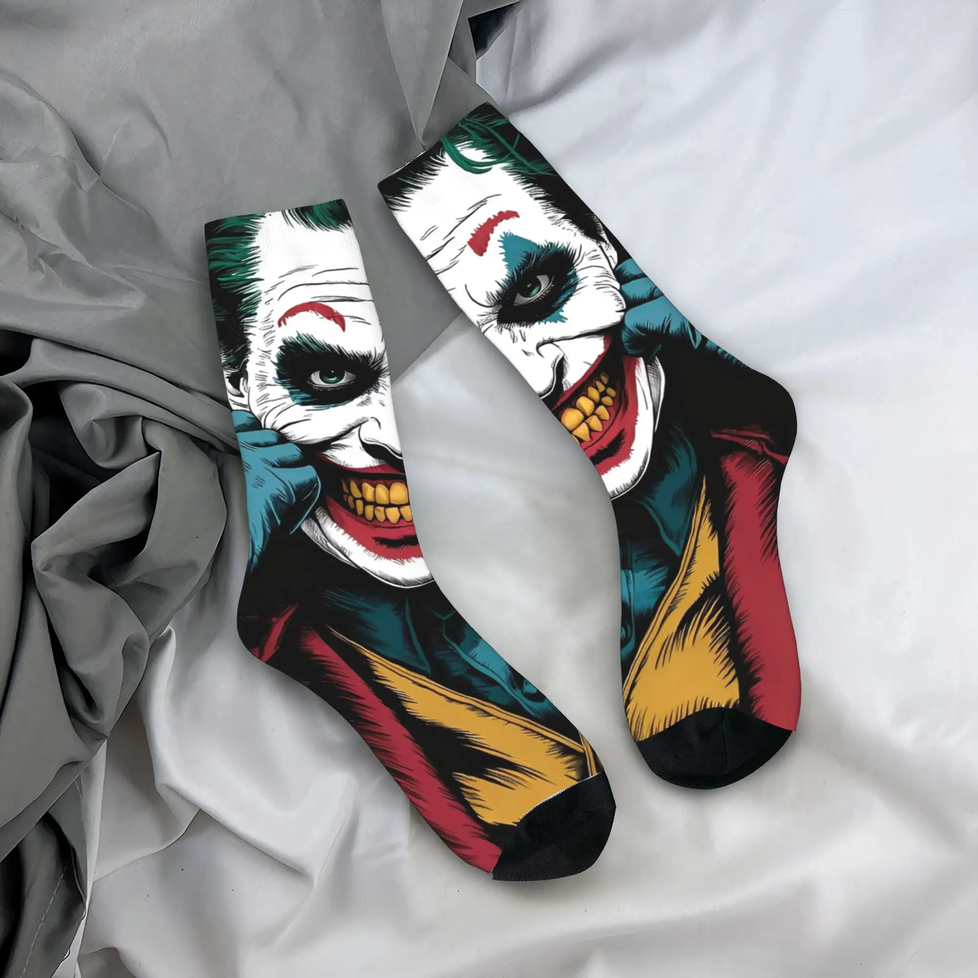 Men's Novelty Jokered Stockings - Quality Anti-Slip Funny Socks, Perfect Winter Birthday Gift