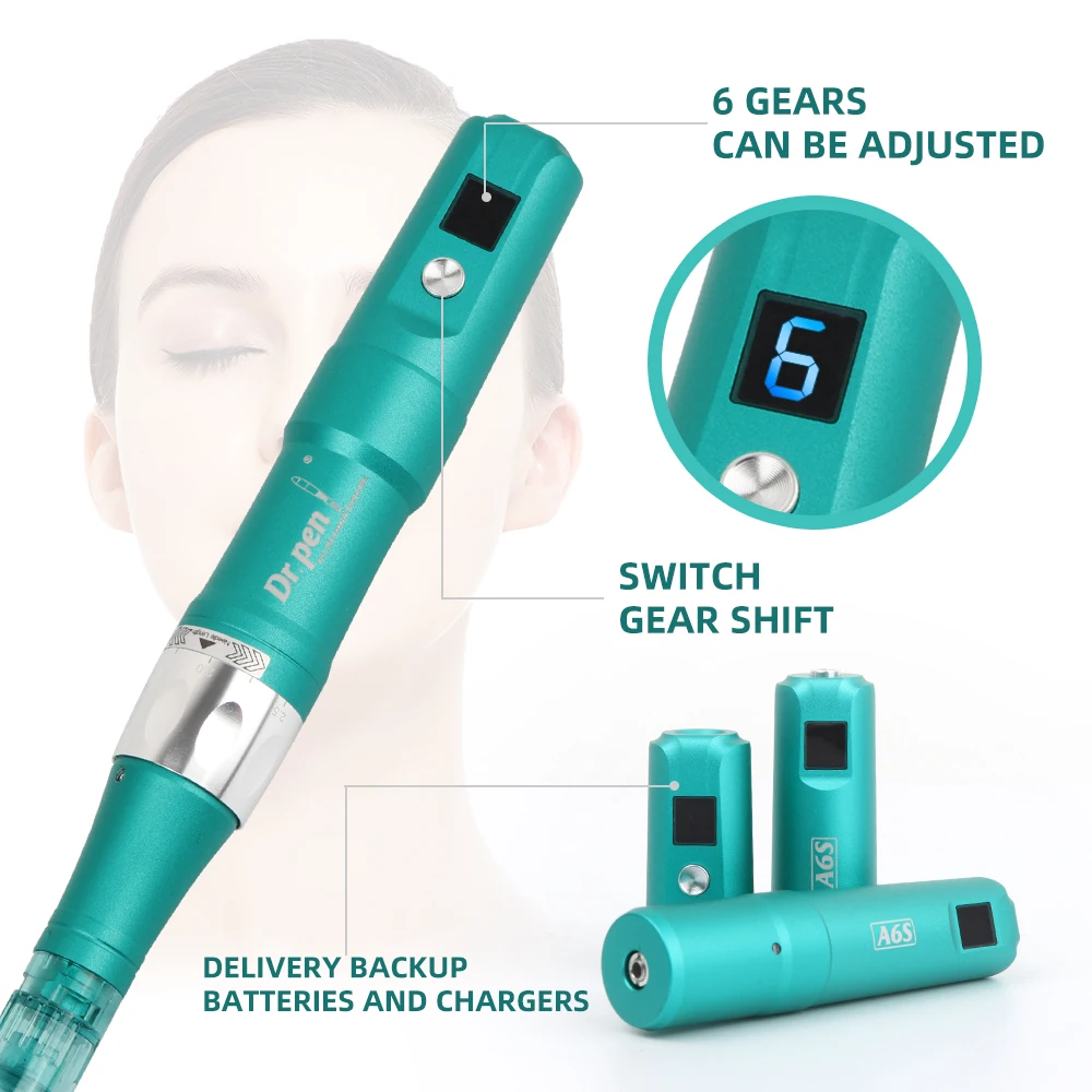 Рисунок 4 - Dr. Pen Ultima A6S с 2 картриджами