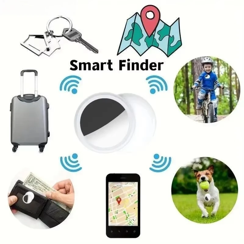 Anti Lost Tracker Mini Bluetooth Smart Locator for Mobile Keys Pet Kids