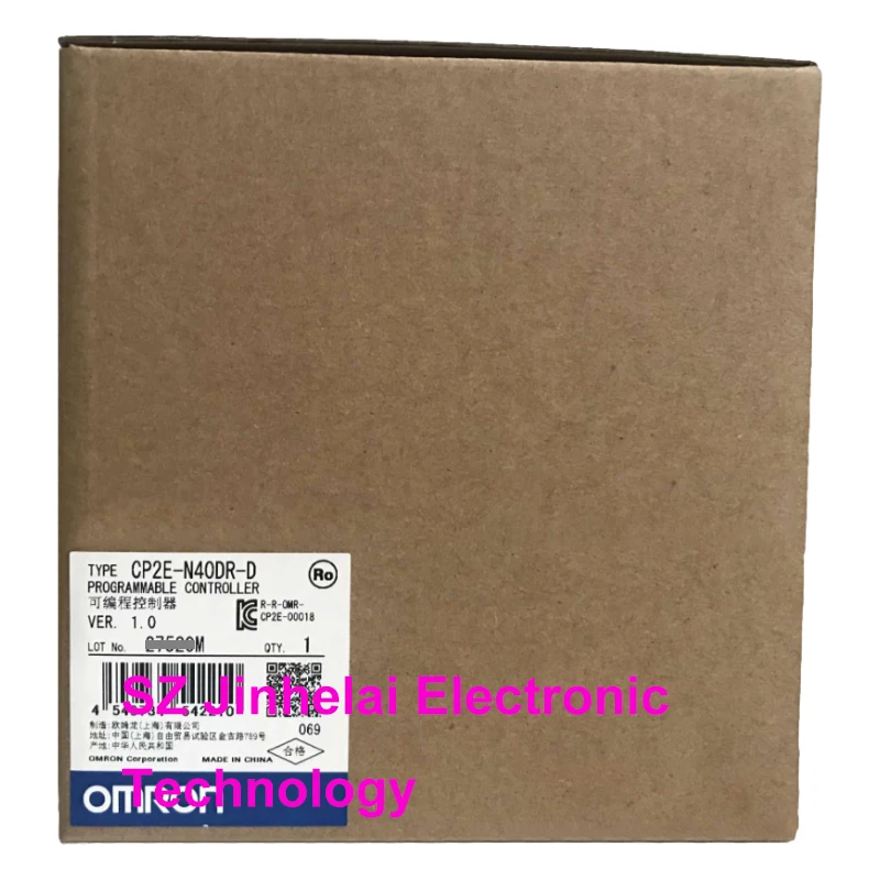 New Original Omron PLC CP2E-N40DR-D N40DR-A Relay output CP2E-N40DT-D N40DT1-D N40DT-A CP2E-N40DT-D-ECM N40DT1-D-ECM
