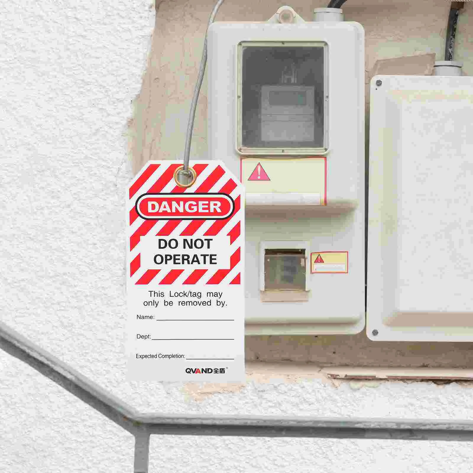 Рисунок 5 - блокировочные этикетки из ПВХ