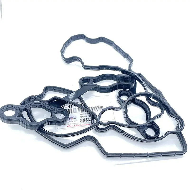 224413c710 224533c710 junta da capa da v&aacute;lvula de motor para hyundai veracruz azera para kia sorento borrego 22441-3c710 22453-3