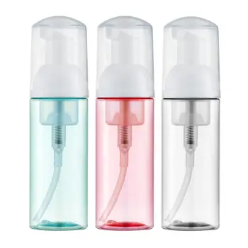 3 pezzi bottiglia con pompa in schiuma da viaggio 2 oz dispenser di sapone in schiuma mousse di piccole dimensioni, contenitori con pompa riutilizzabili ricariche di sapone schiumogeno per le mani 1