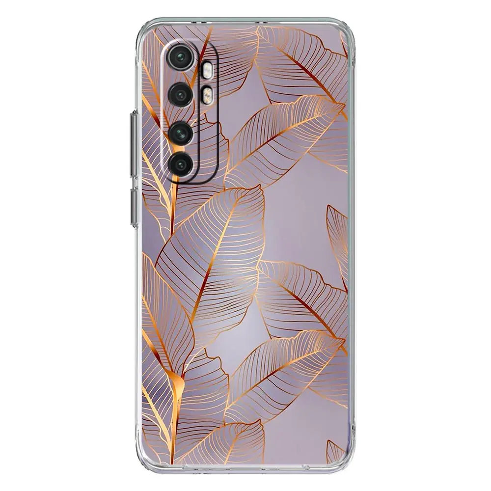 Elegant Rose Gold Art Clear Phone Case
