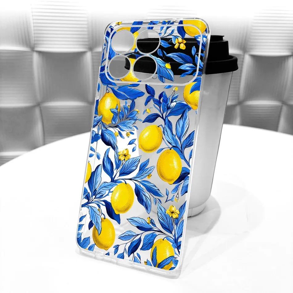 New Simple Style Transparent TPU Soft Silicone Phone Case
