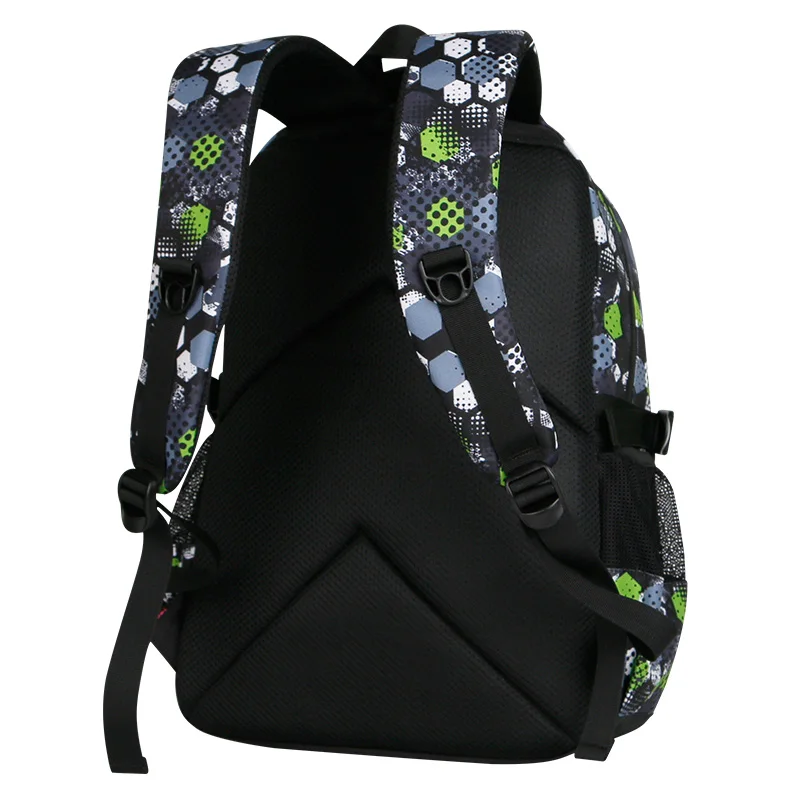 Top Quality Orthopedic Boys School Bags Football Pattern Backpacks Children Kids Satchels Boys Shoulder School Bag Kids Packsack 4