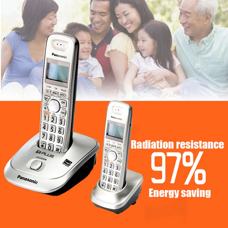Digital Cordless Phone Telefon With Voice Mail Backlit Lcd Fixed Wireless Telephone For