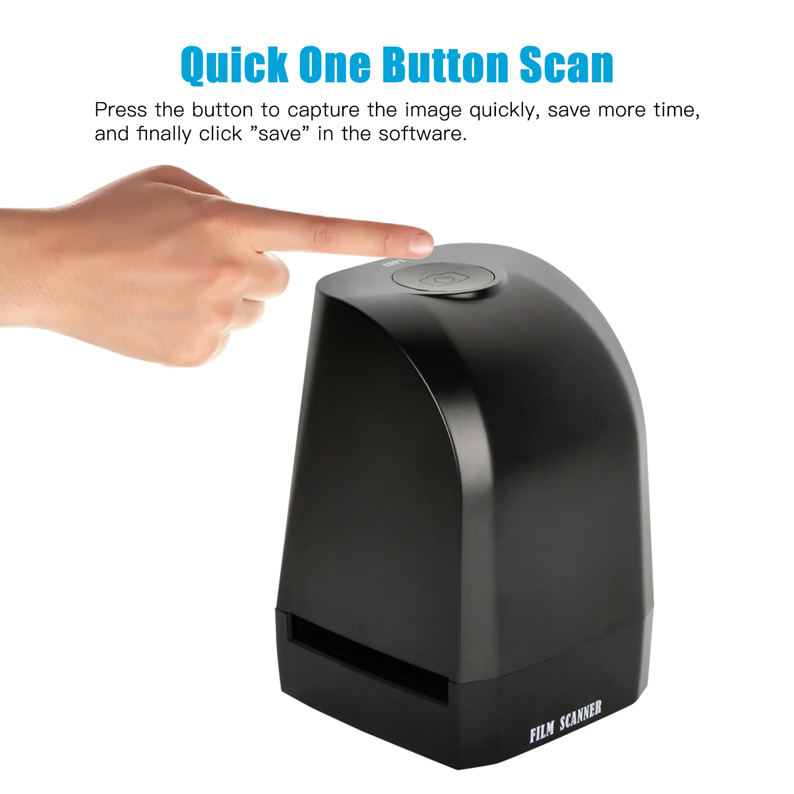 14MP 22MP 35mm 135mm 126mm 110mm 8mm Film Scan Photo Scanners Negative Film Scanner Color Monochrome Slide Viewer Scanner