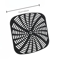 Stainless Steel Splatter Shield for 5-in-1 Indoor Grill Accessories (B silica gel)