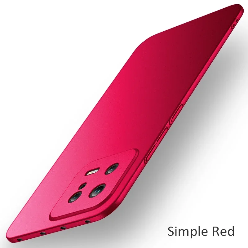 Ultra Slim Frosted Shockproof Case – Durable Hard Plastic Protection