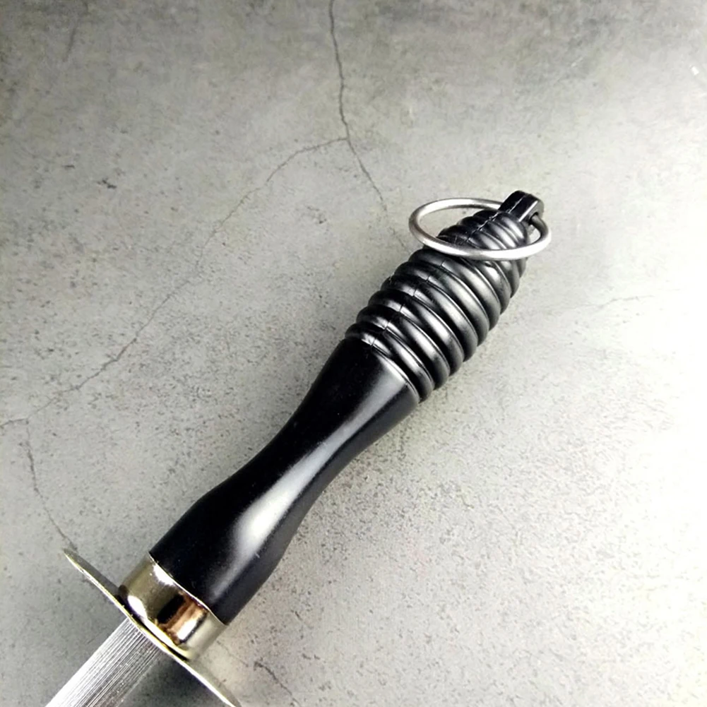 2pcs 10in Diamond Carbon Steel Sharpener Grinding Hunting Master Chef Hunter Gourmet Blade Sharpening Rod Kitchen Gadget