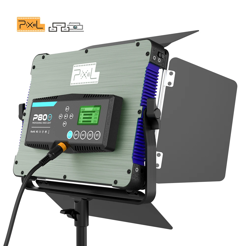 Pixel P80 60W RGB LED Video Lamp Professional Video Shooting