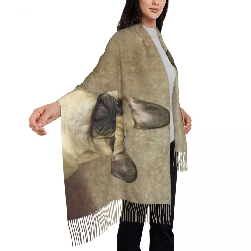 Рисунок 4 - Шарф в виде французского бульдога