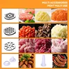 Electric Meat Grinder Heavy Duty Meat Mincer with Blades & Grinding Plates, Sausage Stuffer Maker, Grinder Plates for Home 4