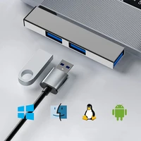 3 in 1 USB Docking Station OTG USB 3.0/Type-C 3.0 To 3 USB USB HUB Type C HUB Speed 5.0Gbps 3 Port for PC Computer Laptop - Image 4