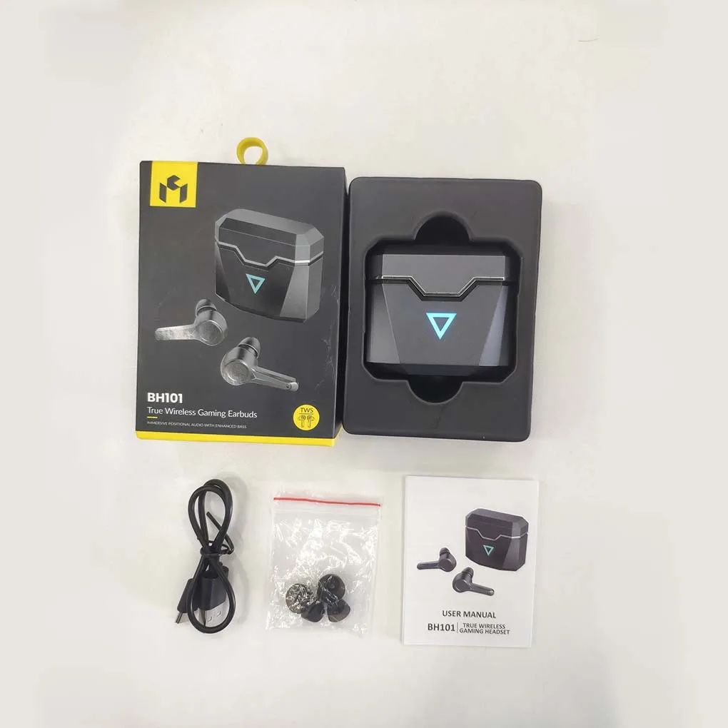 

Беспроводные наушники, игровые спортивные наушники-вкладыши для бега, Bluetooth-совместимая гарнитура с колпачками