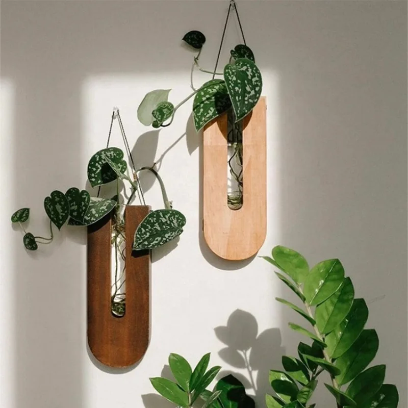 Wooden Hanging Planter 4