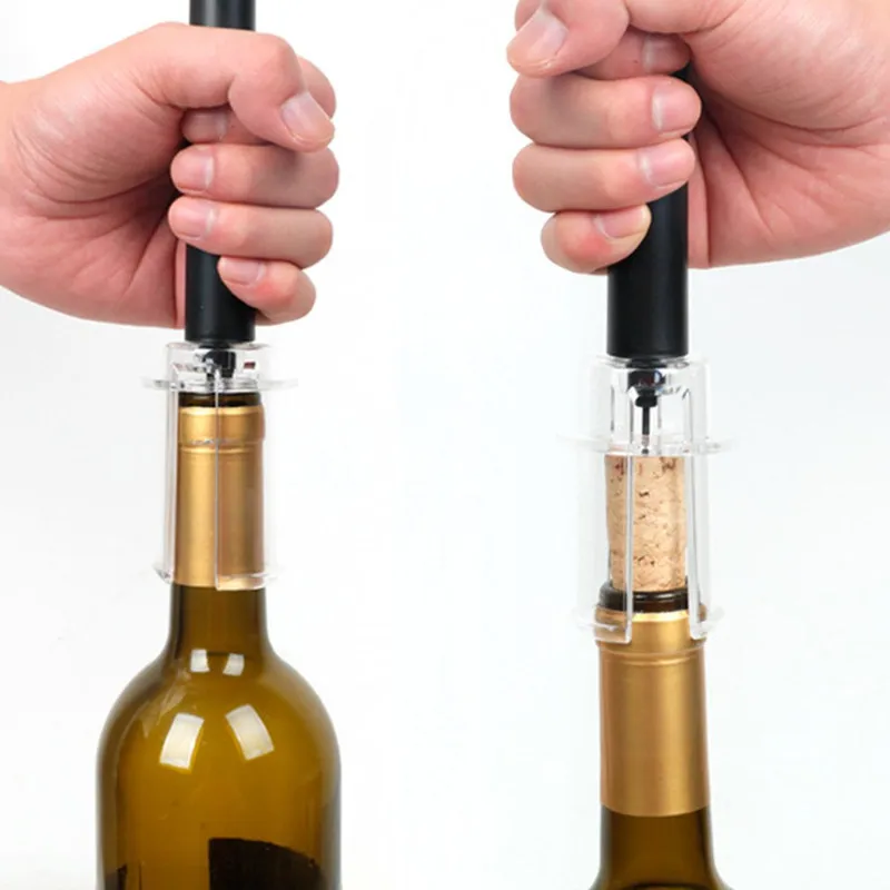 Air Pressure Wine Bottle Opener Steel Pin Type Pumps Corkscrew Tool ストア