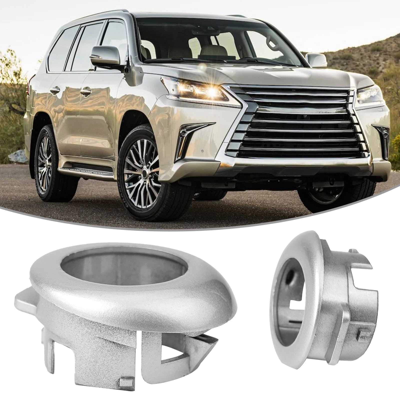 

Гладкая Серебристая искусственная кожа для Toyota для Lexus LX570 460 8934828090 Улучшенная зарядка