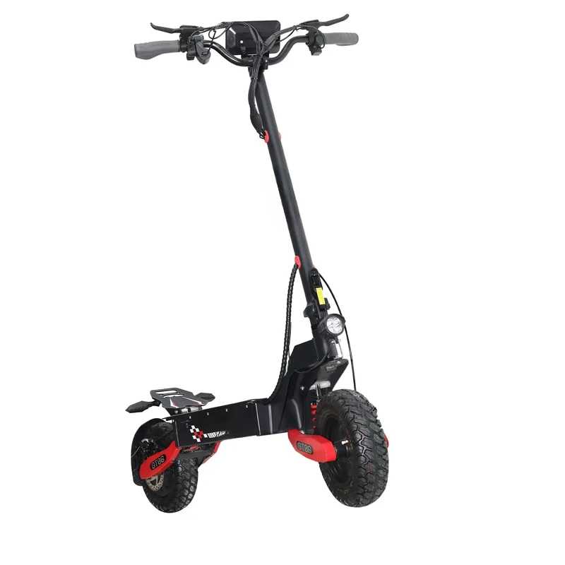 New Electric Scooter 1200W Motor 50KM/H Speed 48V Battery 65KM Range LED Display 11-Inch Off-Road E-Scooter for Adults