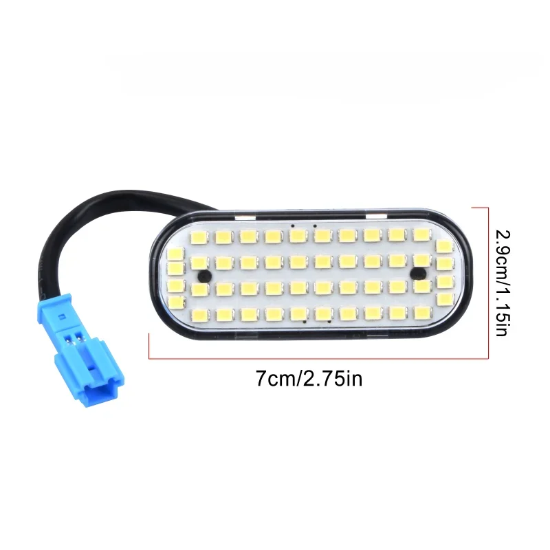 48 LED Trunk Lights Interior Luggage Original Connector Trunk Boot Lighting Lamp for Tesla Model Y Replacement Accessories 2023