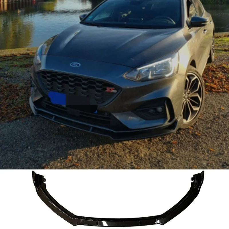 For Ford Focus MK4 Front Bumper Lip 2019-2023 Universal style