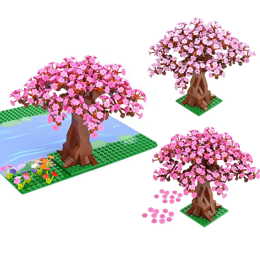 Mini Sakura Tree House Blocos de Construção, Flor de Cerejeira, Tijolos  City Street View, Modelo DIY, Brinquedo Ornamento, Presente Infantil,  2138Pcs - AliExpress