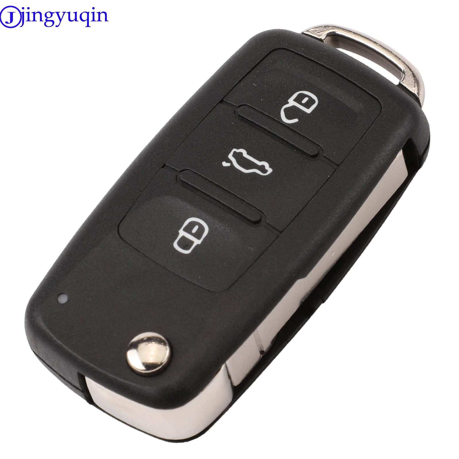 Jingyuqin 5K0837202ADพร้อมID48 Remote Keyวงจรอิเล็กทรอนิกส์สำหรับVW Beetle/แคดดี้/Eos/Golf/Jetta/polo/Scirocco/Tiguan/Touran/UP 2