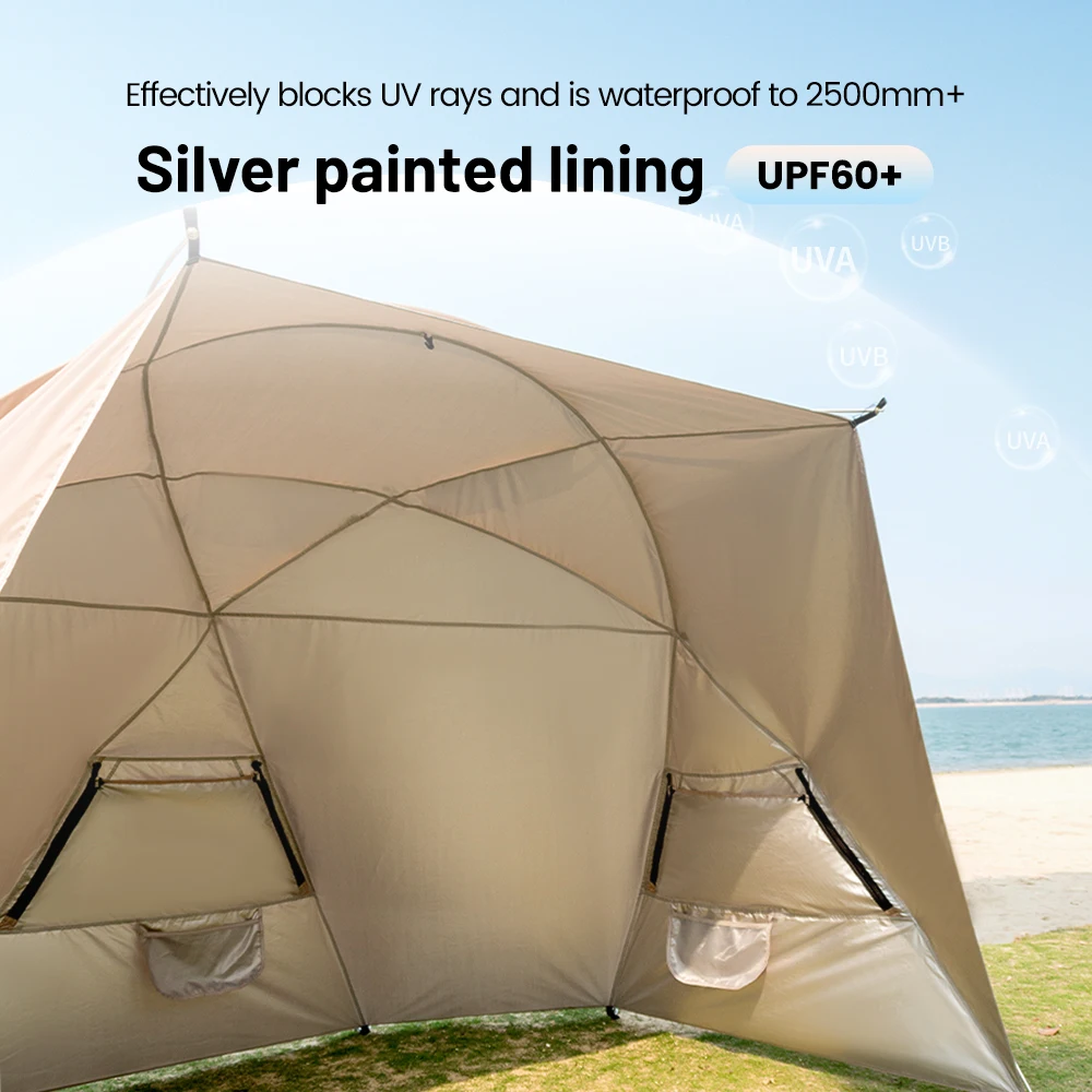Sonuto Outdoor 4-7 People Camping Park Beach Tent 5
