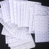 Wholesale 10 pcs variety specifications diy crystal glass nail art diamond decoration plastic storage box blister trays 2