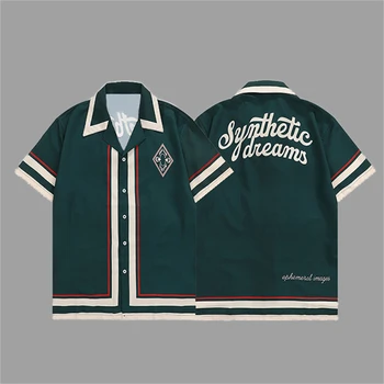 2024 New Men's Short Sleeve Shirts Fashion Shirts Hawaiian Casual Comfortable Vacation Travel Oversized Men's Tops