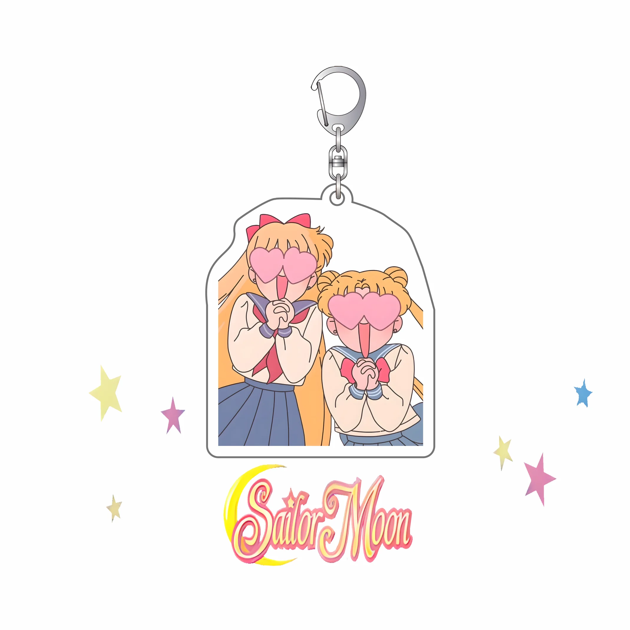 Sailor Moon Chibi Anime Keychain - Kawaii Bag Charm Pendant Accessory