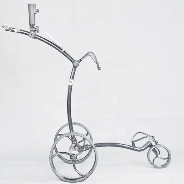 Hot selling aluminium alloy Electric Golf Trolley with down brake