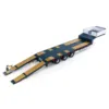 LESU 1/14 RC Metal Trailer Hydraulic Lifting Tailboard for Remote Control Tractor Truck Car Vehicle with Light System Pump ESC 2