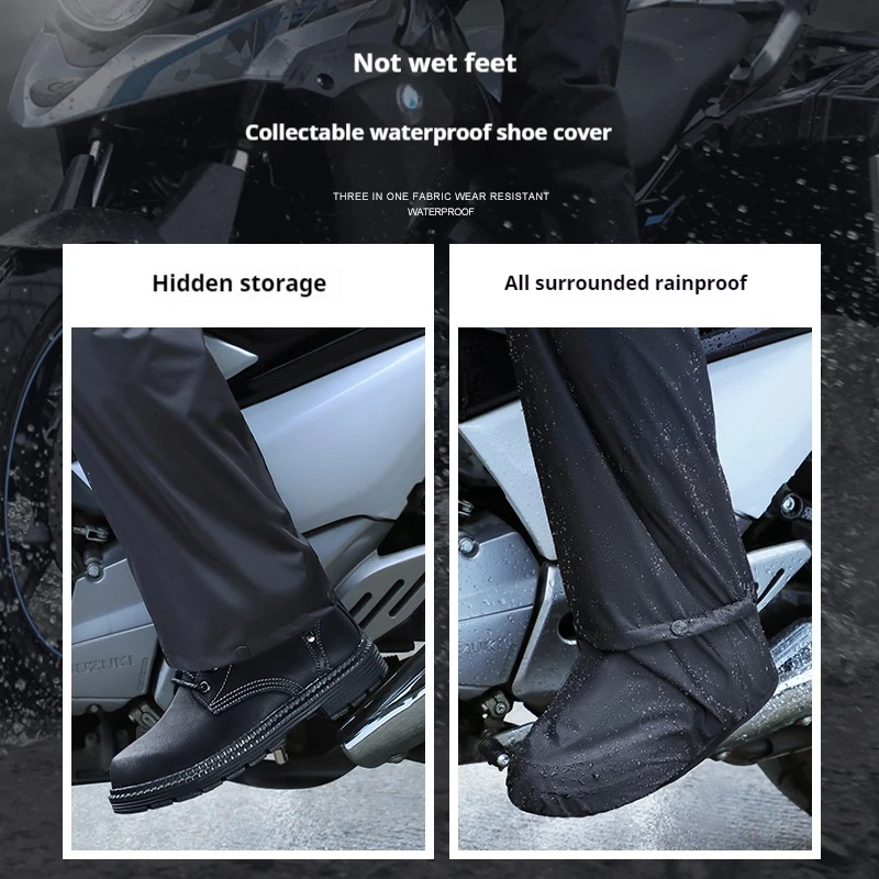 Motorcycle Riding Clothes Split Male Full Body Rainstorm Proof Wind Proof Waterproof Wearresistant Allweather Fearless Rainstorm