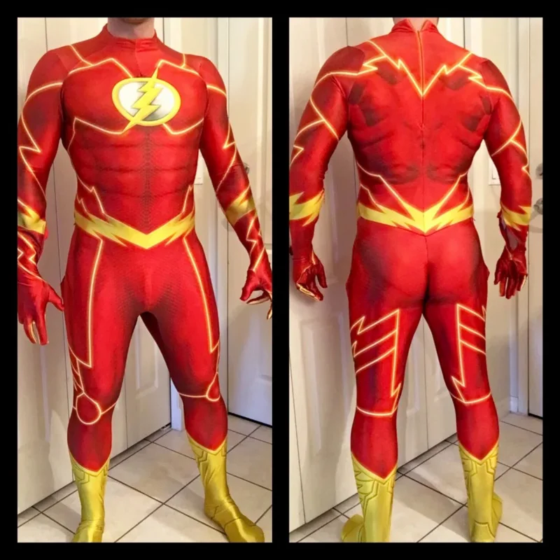 

Новинка 52, боди Barry Маскарадные Костюмы супергероев Zentai
