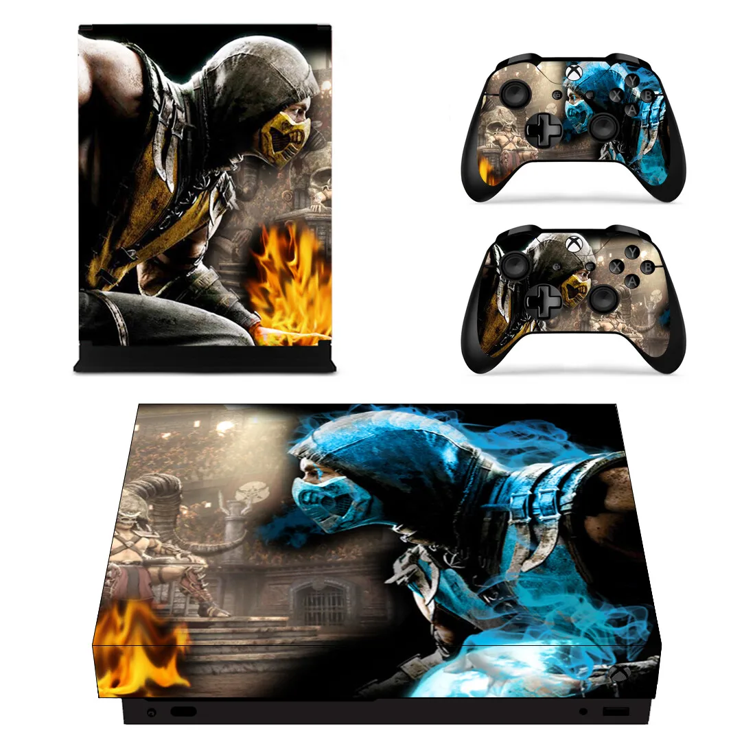 Skin Wrap for Xbox One X Console Protective Vinyl Decal for Xbox One X  Controller Full Cover Sticker for Game Device - AliExpress, image size:1100x1100
