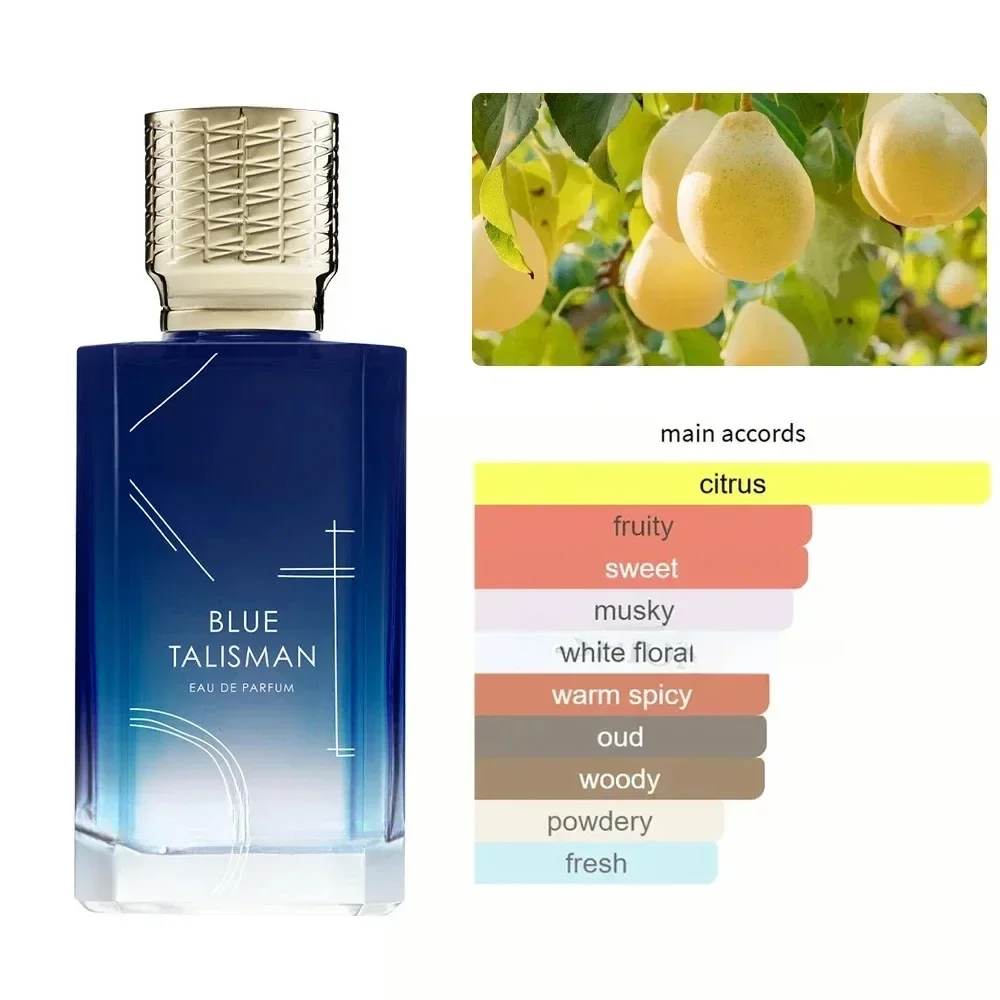 Pheromone Perfume For Men Woody Floral Long-lasting Fragrance Blue_voghion.com