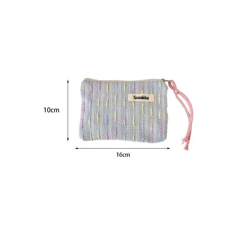 Kawaii Small Travel Cosmetic Lipstick Earphone Data Cable Storage Bag Purse Women Portable Mini Makeup Handbags Wallet Pouch Bag 5