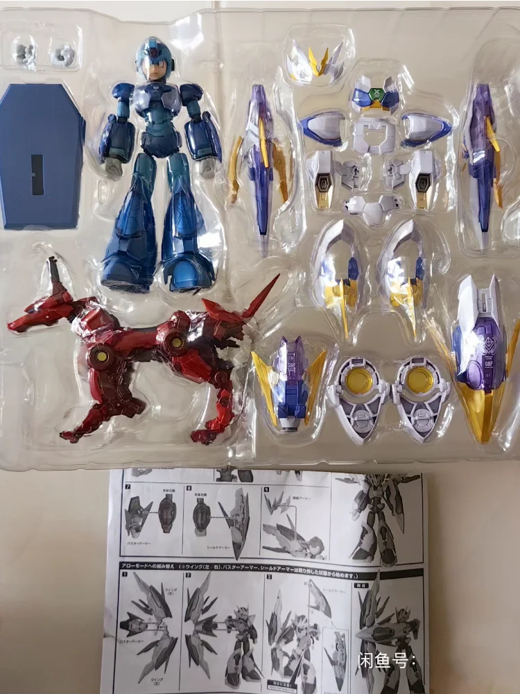 ロックマン Mega Man フィギュアセット ギガアーマー GIGAARMER Amazon.com: Bandai Tamashii Nations Chogokin Megaman-X