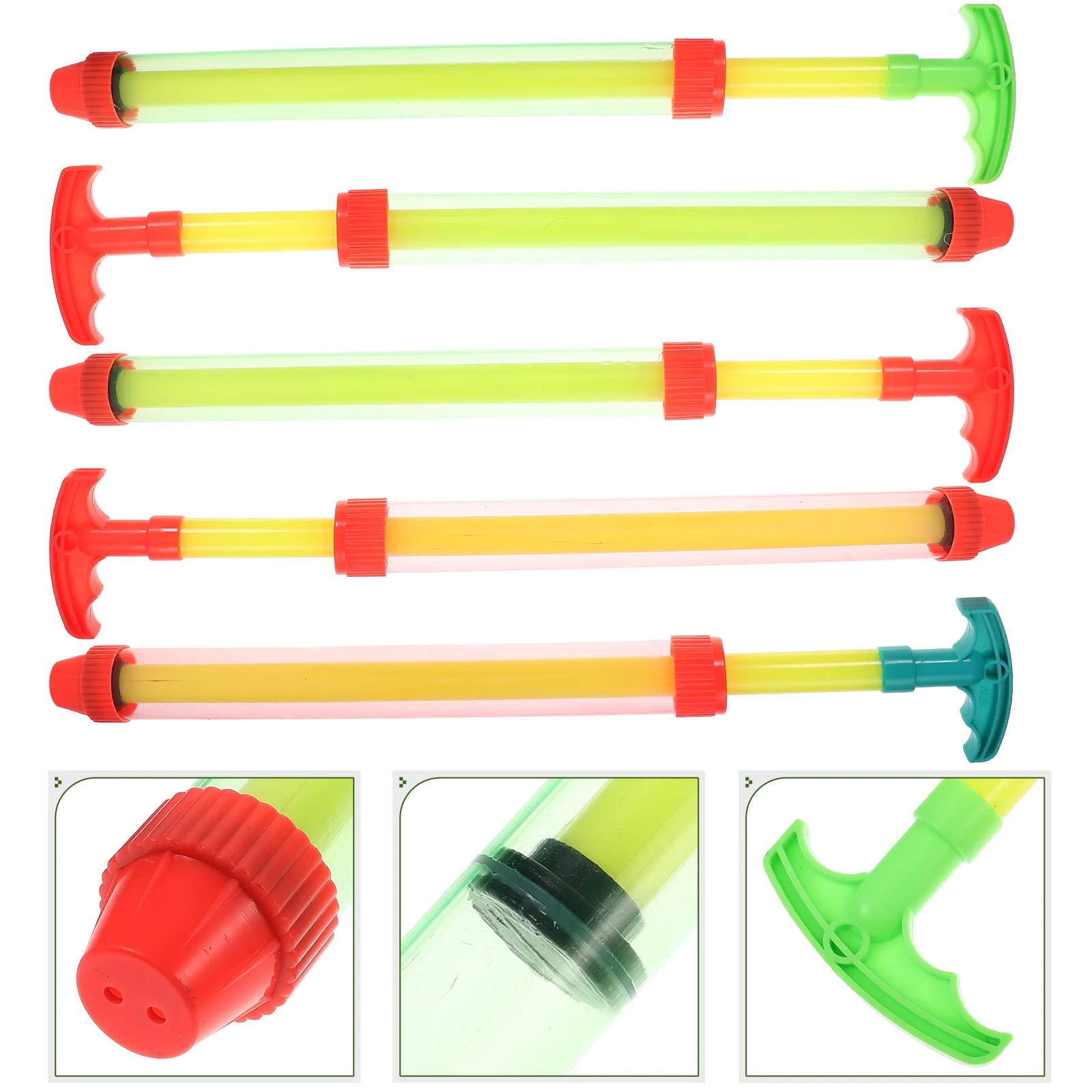 

5pcs Pool Shooter Toys Portable Water Spray Toys Kids Bath Playthings Shower Toys