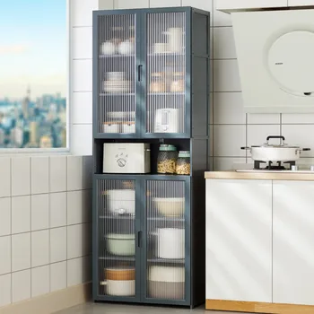 주방 슬림 높이 바닥 캐비닛, 독립형 보관 정리함 유닛 찬장, 거실 욕실용 서랍 포함