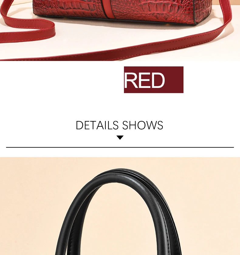 Crocodile Shoulder Bag