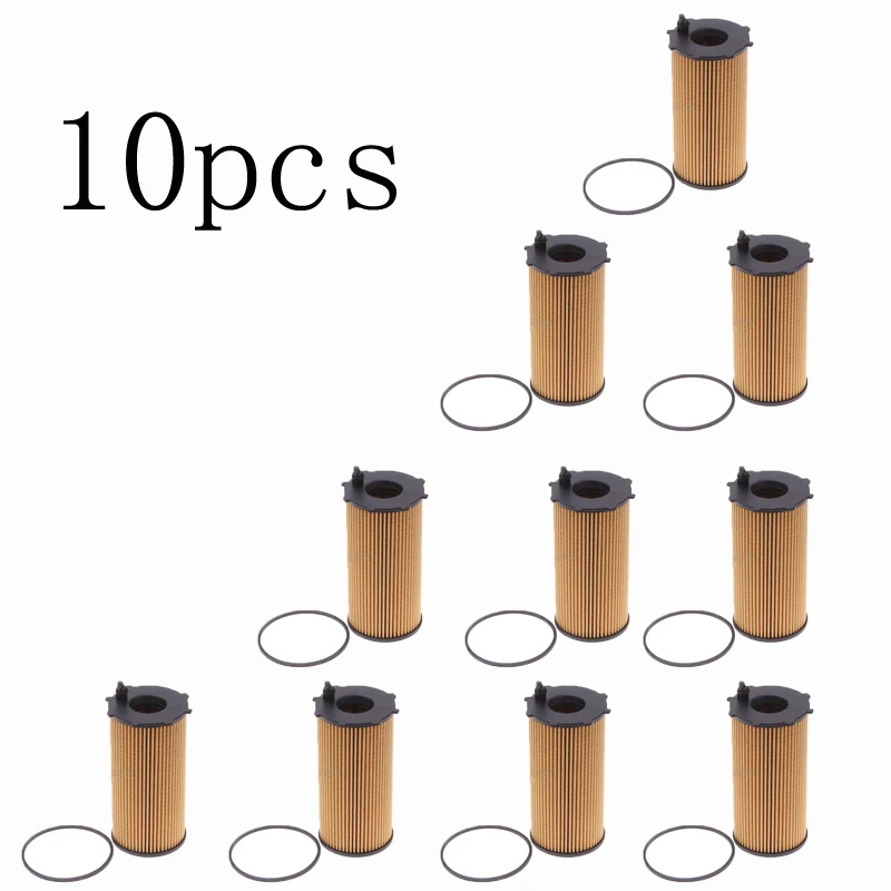 10pcsEngineOilFilterforJeepWranglerCherokeeDodgeNitro28LDiesel68032204AB68032204AA